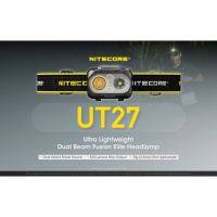 DAR ไฟฉายคาดหัว Nitecore UT27 520lm : สินค้ารับประกัน 3 ปี ไฟฉายคาดหัว