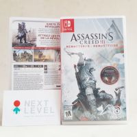 Nintendo Switch : Assassins Creed III Remastered รวมทุก DLC ปก [US America] มือหนึ่ง มีของ พร้อมส่ง