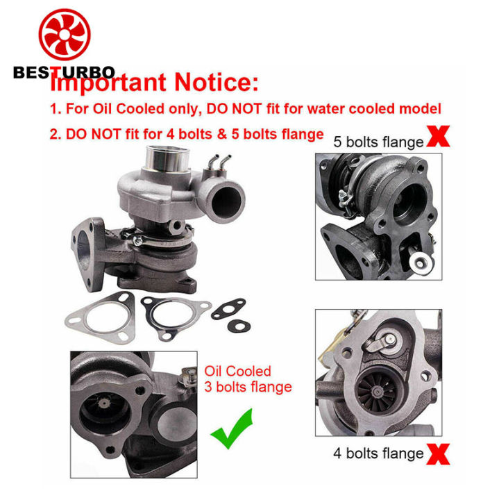 td04เทอร์โบชาร์จเจอร์49177-01500สำหรับมิตซูบิชิโชกันไทรทันปาเจโร2-5-td-น้ำมันหล่อเย็นกังหัน4d56