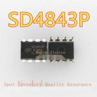 10Pcs SD4843P SD4843 SD4843P67K65 DIP-8 In-Line Switching Power Supply ชิป