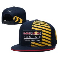 Top-quality Red Bull Best Selling Mens Womens Embroidered Casual Flat Brim Adjustable Hats