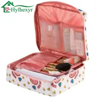 Fashion Women Beauty Makeup Bag Travel Storage Waterproof Cosmetics Bag Bathroom Organizer of Portable Bath Hook Washing Up Bag