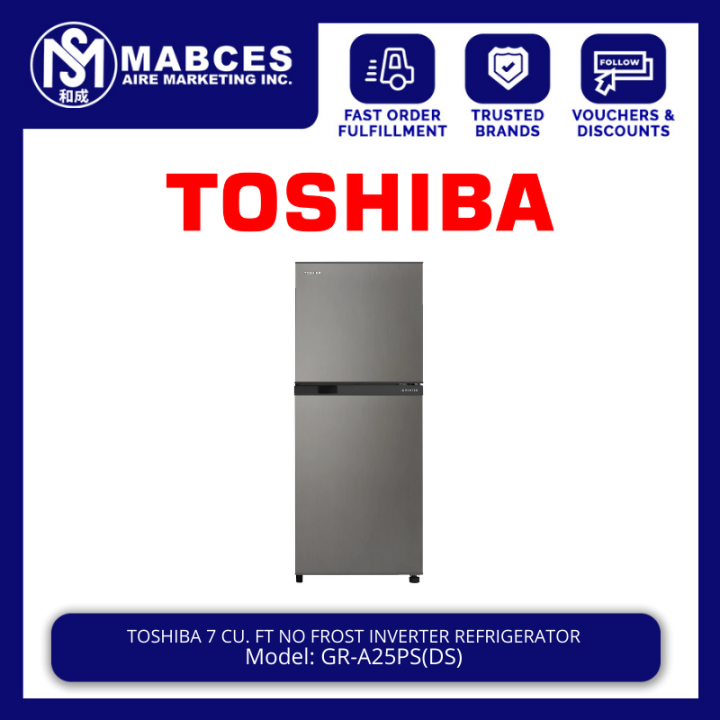 toshiba two door refrigerator gr a25ps ds