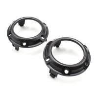 Car Styling 2PCS New Front Fog Light Lamp Black Cover Frame 6400A739 For Mitsubishi Outlander 2007 2008 2009