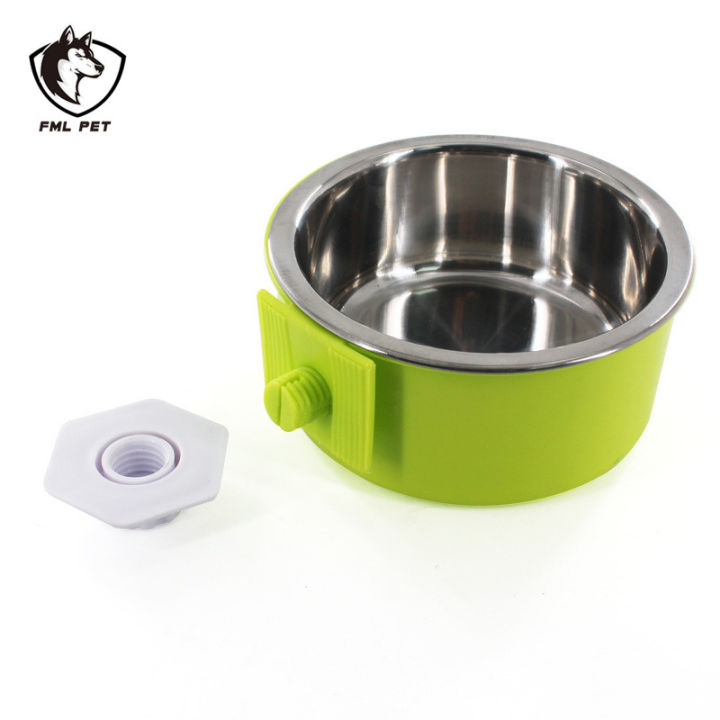 stainless-steel-bowl-hanging-anti-skid-cute-dogs-cats-water-feeder-2018-new-dog-food-cage-for-small-animals
