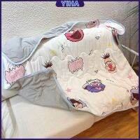 Yiha ผ้าห่มเด็ก ผ้าห่มพิมลายลายการ์ตูนสุดน่ารัก  air conditioning blanket for children