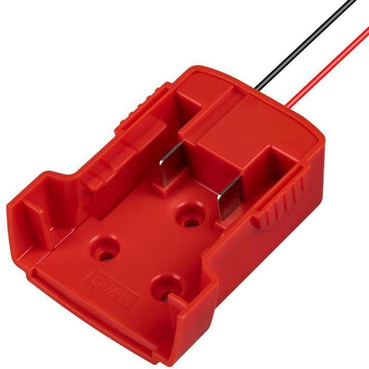 power-ล้อตัวแปลงแบตเตอรี่แบตเตอรี่-dock-power-connector-ใช้งานร่วมกับ-milwaukee-m18-18v-แบตเตอรี่ลิเธียมแบตเตอรี่เชื่อมต่อแบตเตอรี่พกพา-dock-connector-xinanhome