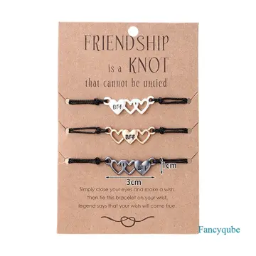 Unbiological Sister Charm Bracelet, Stainless Steel Heart Soul Sister  bracelet, Best Friend, Friendship Bracelet, BFF gifts, Adjustable Best  Friend