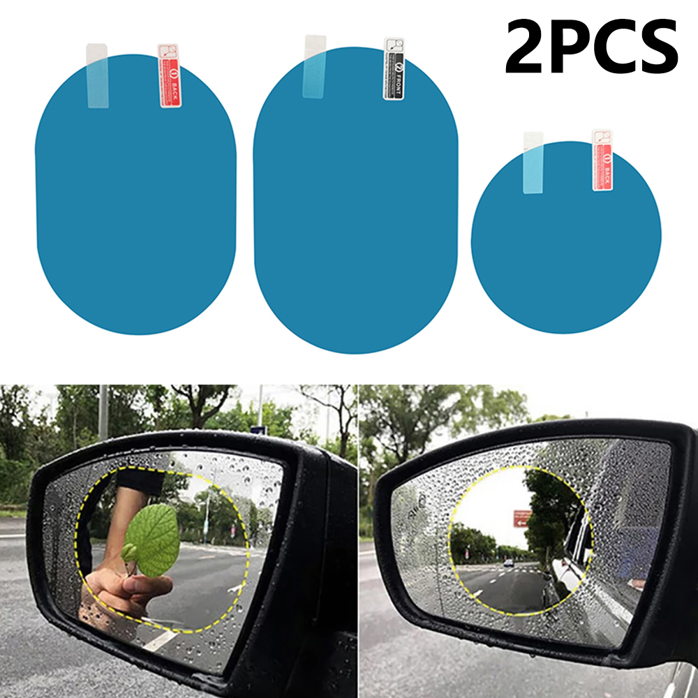 Anti Fog Film Car Rearview Waterproof Anti-Fogging,Anti-Glare Side Mirror Window Protector Film,Clear Protective Film Sticker Drive Safely for Car Mirrors and Side Windows 