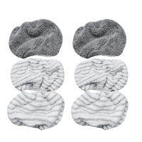 6 Pack Microfibre Cloth Pads Replacement for Rowenta Clean&amp;Steam ZR005801 Cleaner Accessory,Washable and Reusable