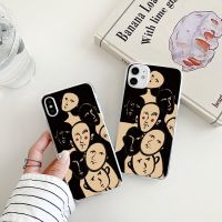 graffiti เคสไอโฟน 8พลัส iPhone 7 8 14 se2020 เคส 13 12 pro max Xr Xs X 7plus 8plus funny phone case นิ่ม