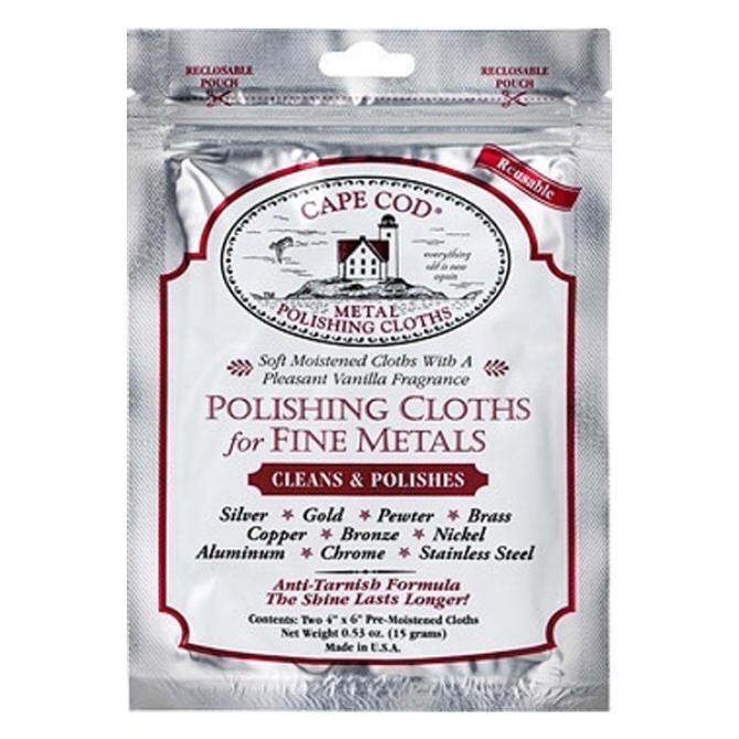 Cape Cod Metal Polishing Cloth Resealable 2 Piece Pack Lazada Singapore