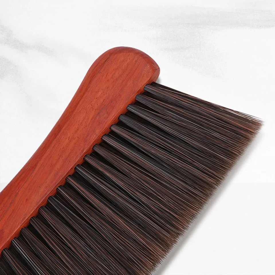 Hand Broom Cleaning Brushes-Soft Bristles Dusting Brush for