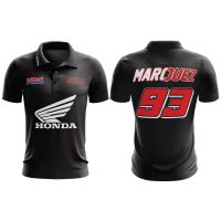 （all in stock）  MOTOSHIRT เสื้อโปโล HONDA HO-A07-19