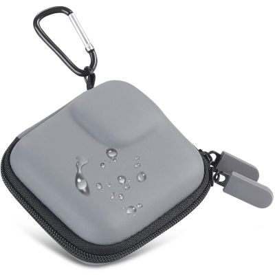 กระเป๋าเคส แบบแข็ง มีซิปคู่ ขนาดเล็ก พกพาง่าย กันน้ํา สําหรับกล้องแอคชั่น GoPro Hero 10 9 8 7 6 5 DJI Osmo AKASO Campark YI