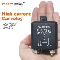 High Current Relay Starting Relay 200A 100A 12V 24V Power Automotive Heavy Current Start relay Car relay