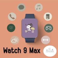 ใหม่ล่าสุด Smart Watch watch 9 max จอ45mm โทร แจ้งเตือนข้อความใช้ได้ทุกระบบ