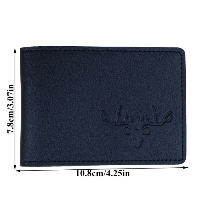 hot-dt-๑-pu-ultra-thin-driver-license-cover-id-holder-business-pass-certificate-folder-wallet-color-leather