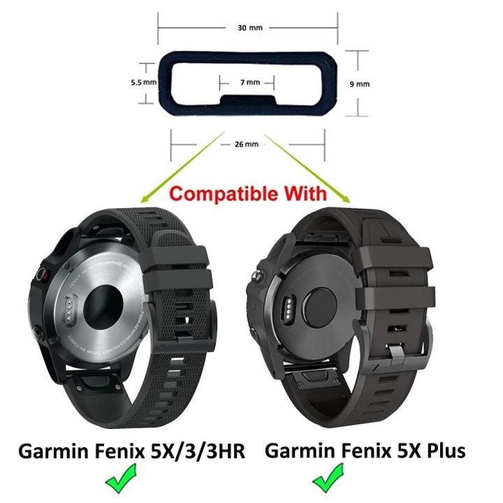 สายแถบซิลิโคนสำหรับ-garmin-fenix7-7x-6x-6-5x5-5-5s-6s-7s-สายนาฬิกายาง-forerunner-935-645สายรัดอุปกรณ์เสริม