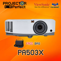 Viewsonic PA503X Projector  (3,600 Ansi Lumens/XGA) Spec. เทียบเท่า BenQ MX535 , Acer X1226AH ประกันศูนย์ 3 ปีเต็ม Free bag