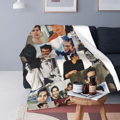 Dylan OBrien Blanket Flannel Teen Wolf Actor Ultra-Soft Throw Blankets for Home Couch Bed Rug