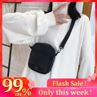 ▲﹉☒  Canvas Womens Crossbody Trend 2023 Small Shoulder Handbag Korean Color Student Shopper Purse