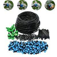 Drip Irrigation System Watering Garden Kits with 8 Holes Drippers Sprinklers