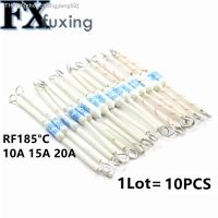 ◆ 10P RF250V 10A 15A 20A 185 degree Thermal Cutoff RF 250V Ceramic Temperature Fuse For Electric Rice Cooker Safeguard Resistance