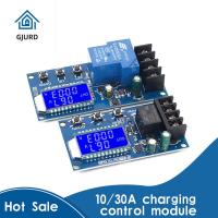 GJURD 10A 30A 12V 24V 36V 48V จอ LCD ความจุของแบตเตอรี่ ตัวควบคุมการชาร์จ แบตเตอรี่พลังงานแสงอาทิตย์แบบตะกั่ว-กรด คณะกรรมการป้องกัน การชาร์จแบตเตอรี่ ตัวควบคุมแรงดันไฟฟ้า สวิตช์ตั้งเวลาชาร์จ โมดูลควบคุม การป้องกันการชาร์จไฟเกิน