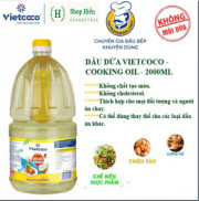 Combo 2 chai dầu ăn dừa Vietcoco 2L