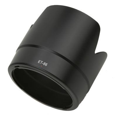 ET-86หมวกพลาสติกสีดำสำหรับ Canon EF 70-200Mm F2.8เป็นกล้อง
