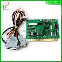 Pc เป็น Jamma Converter บอร์ด28pin Vga Computer รุ่น Dos พร้อมสายเคเบิลเครื่องวิดีโอเกมตู้เกม Diy