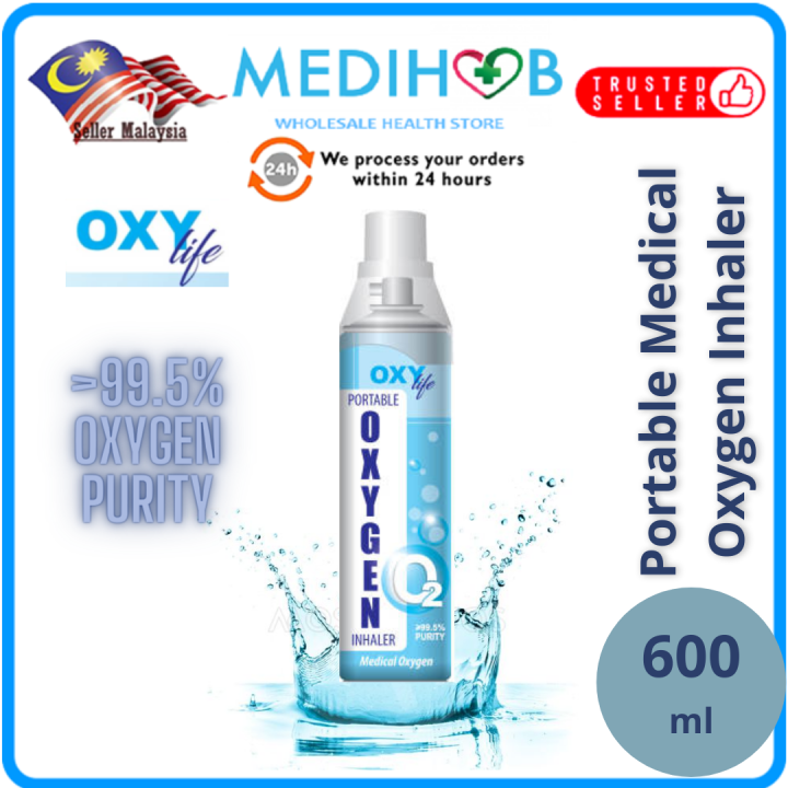 [READY STOCK] Oxylife MEDICAL oxygen inhaler / Portable Medical Oxygen ...