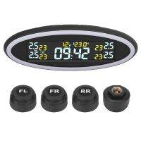 Smart Car TPMS Tyre Pressure Monitoring System with Ambient Lights with OBD Auto Security Alarm External Sensor