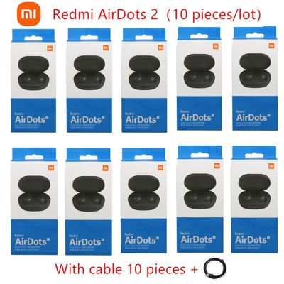 10 pieceslot Original Xiaomi Airdots S TWS Earphone Wireless Bluetooth Earphones Redmi Airdots 2 Headset