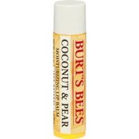 แพค 1 แท่ง Burts Bees [coconut&amp;pear] ขี้ผึงลิปบาล์ม 100% Natural Moisturizing Lip Balm, Original Beeswax with Vitamin E &amp; Peppermint 4.25g #1 Laz ***สงวนสิทธิไม่คืนเงิน-เปลี่ยนทุกกรณี  All Sales Final! No Returns No Refunds Ban แบนถาวร***