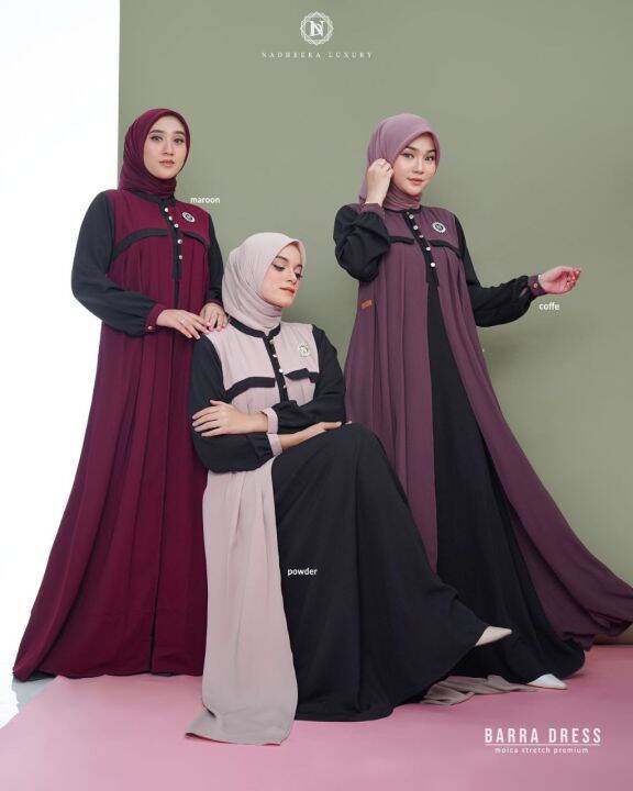 BARRA DRESS TERBARU NADHEERA LUXURY Lazada Indonesia