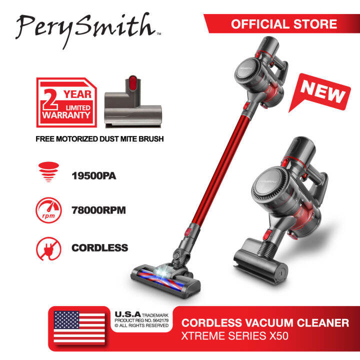 PerySmith Cordless Vacuum Cleaner XTREME Series X50 [Handstick Vaccum