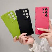 DJJ เคสสีลูกกวาดนุ่มนวลน่ารักหยักหยิกสำหรับ Samsung Galaxy S23 S22พิเศษ S21 S20 FE A73 A53 A33 A23 A14 A34 A72 A52