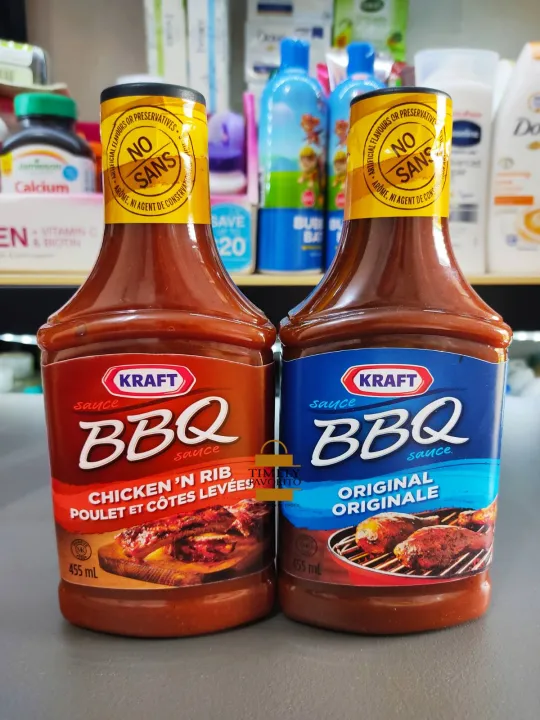 Kraft BBQ Sauce Original/Chicken and Rib 455ml Lazada PH