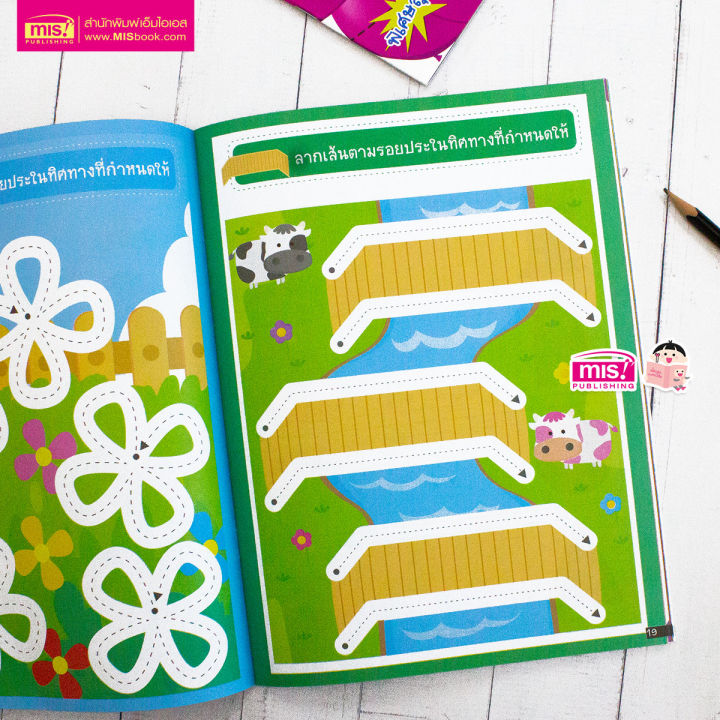 หนังสือ-หนูคนเก่งหัดลากเส้น-ระบายสี