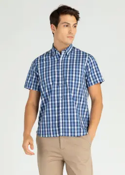 White Long and Short Sleeve Shirts for Men – Wharton Philippines