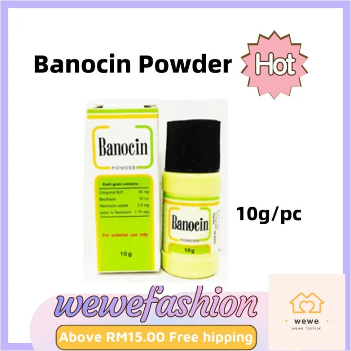 READY STOCK!!!THAILAND Banocin Powder 10g 班诺霉素粉10克 | Lazada