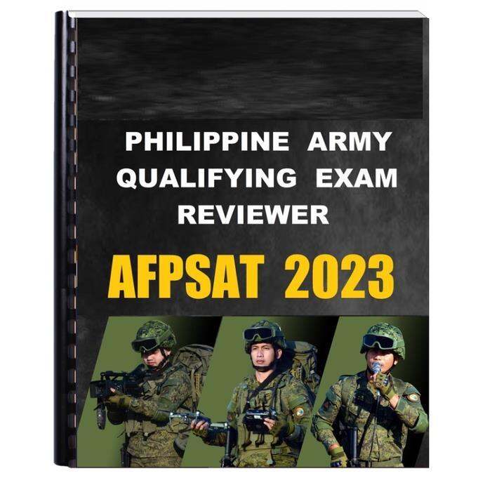 Philippine Army Qualifying Exam Reviewer AFPSAT 2023 Lazada PH   886f247dc0544d873b8afb8f5b58b2c1  720x720q80 