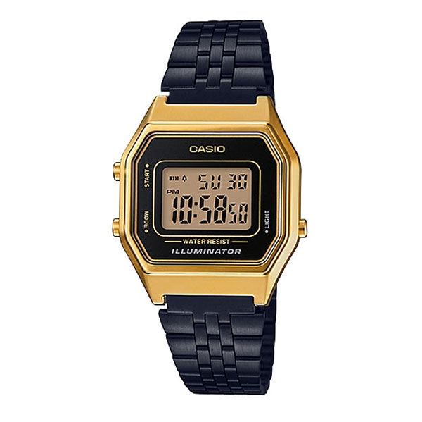 นาฬิกา-casio-la680wegb-1adf-เรืือนทองดิจิตอลใหม่-ประกันศูนย์