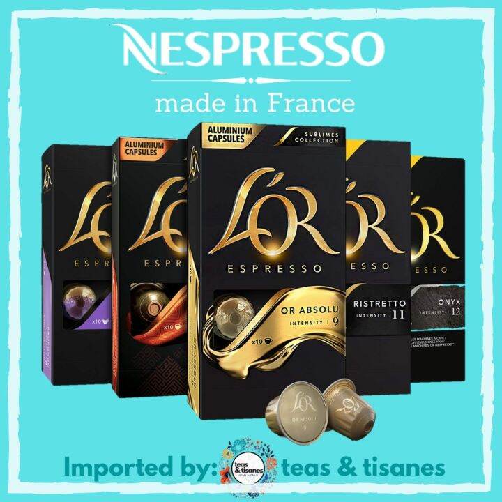 nespresso shot pods