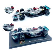 Urago 1:43 2022 F1 W13 Mercedes AMG #44แฮมิลตัน #63รัสเซลสูตร1ดายคาสท์หรูหรารถของเล่นโมเดลรถยนต์หล่อเหล็ก