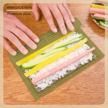 1pc Japanese Cuisine Tool Sushi Roller Diy Sushi Mold Vegetables Rolls  Wrapping Device Kitchen Gadget, Easy To Clean