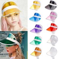 Hat Transparent Plastic Pvc Anti-uv Cap Sunhat Outdoor Baseball Hats Fashion