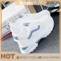 hanshi [2023 new HOT FASHION] lazlook รองเท้าผ้าใบส้นหนาของผู้หญิง, รองเท้าผ้าใบระบายอากาศกันลื่นแฟชั่นสไตล์เกาหลีสำหรับทุกวัน